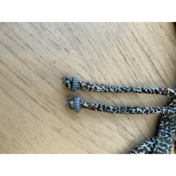 VTG Endless Sun Swimwear Bikini SwimSuit Tropical Floral Tribal Animal Print M/L - Picture 13 of 13